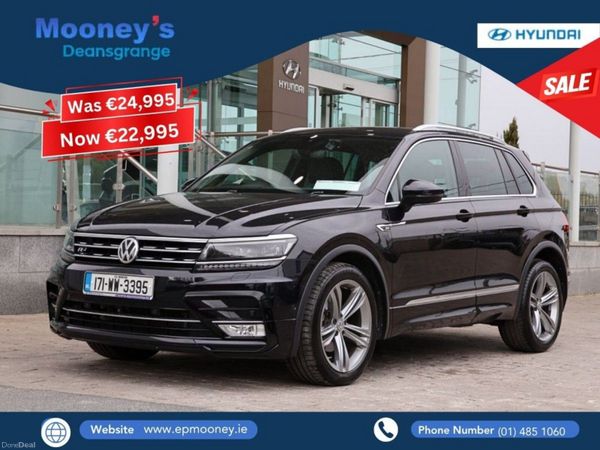 Volkswagen Tiguan SUV, Petrol, 2017, Black