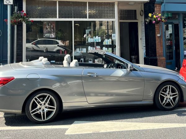 Mercedes-Benz E-Class Convertible, Diesel, 2015, Silver