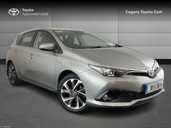 Toyota Auris Hatchback, Petrol Hybrid, 2018, Grey