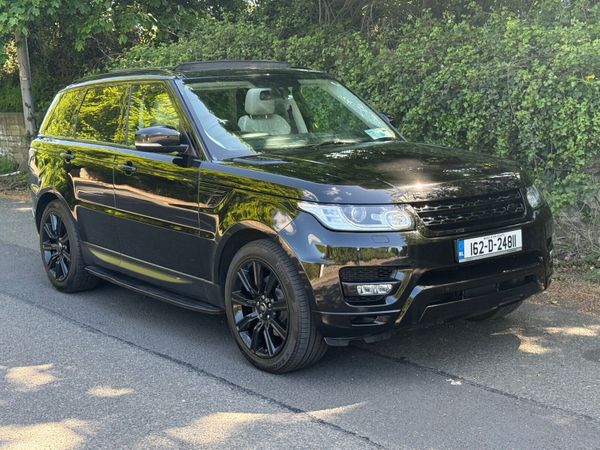 Land Rover Range Rover Sport SUV, Diesel, 2016, Black