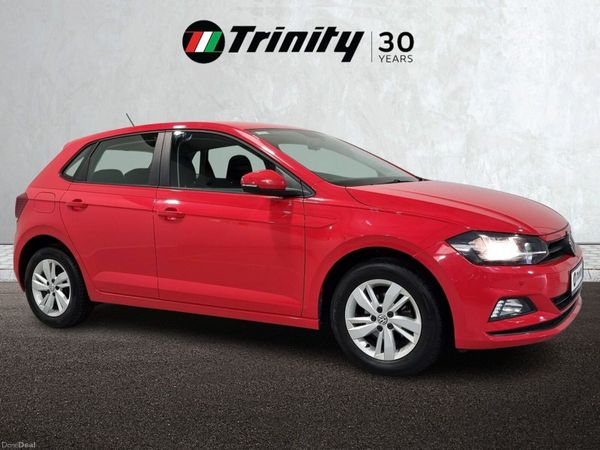 Volkswagen Polo Hatchback, Petrol, 2018, Red