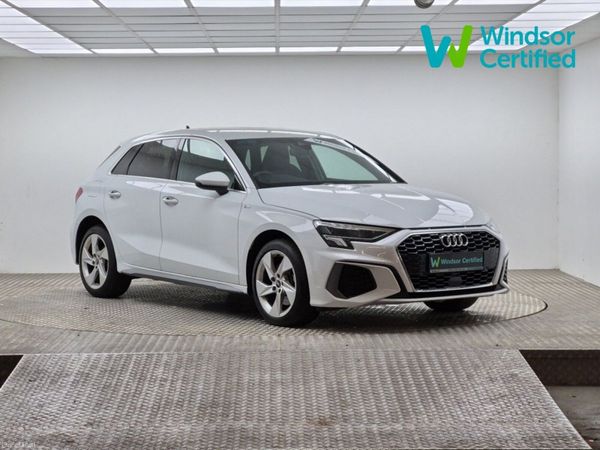Audi A3 Hatchback, Petrol Plug-in Hybrid, 2024, White