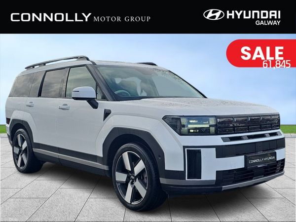 Hyundai Santa Fe SUV, Petrol Plug-in Hybrid, 2025, White