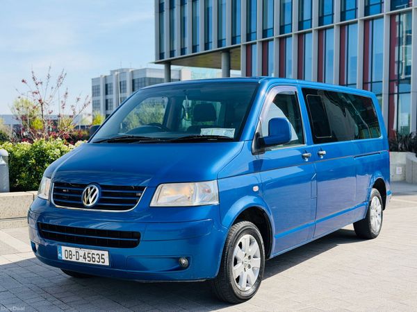 Volkswagen Shuttle Minibus, Diesel, 2008, Blue
