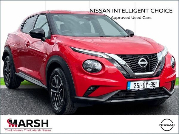 Nissan Juke SUV, Petrol, 2025, Red