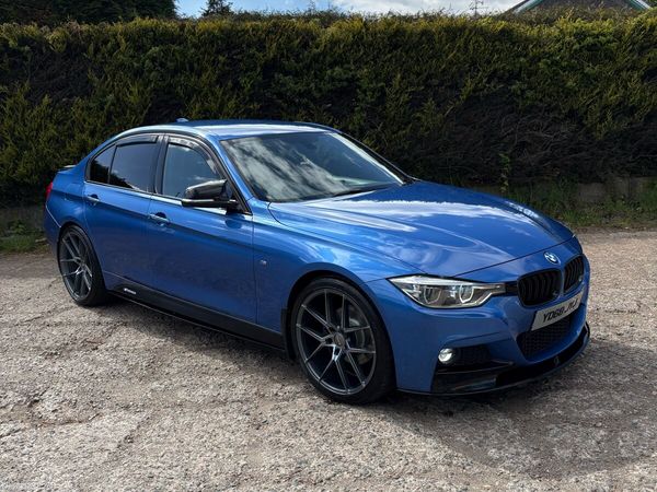 BMW 3-Series Saloon, Diesel, 2018, Blue