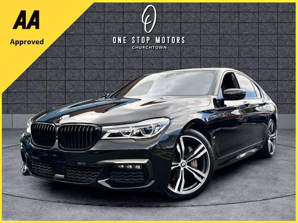 BMW 7-Series Saloon, Petrol Plug-in Hybrid, 2018, Black