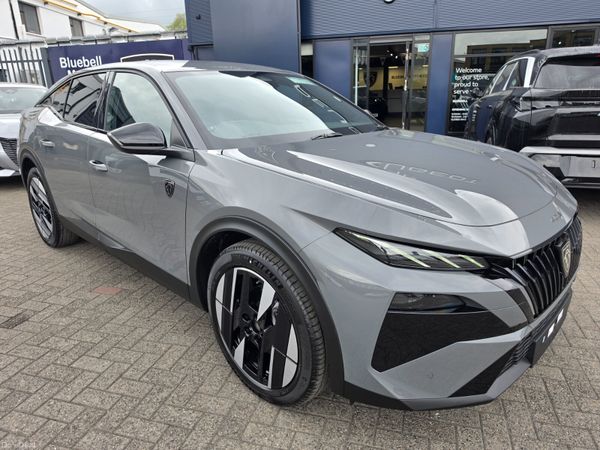Peugeot 408 Hatchback, Petrol Hybrid, 2026, Grey