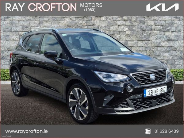 SEAT Arona SUV, Petrol, 2023, Black