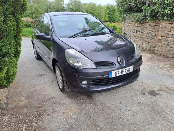 Renault Clio Hatchback, Petrol, 2007, Black