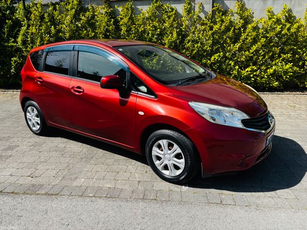 Nissan Note Hatchback, Petrol, 2014, Red