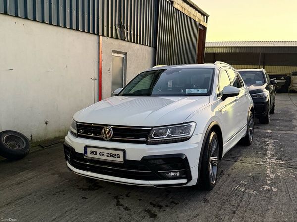 Volkswagen Tiguan SUV, Diesel, 2020, White