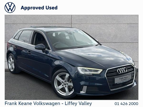 Audi A3 Hatchback, Petrol, 2019, Blue