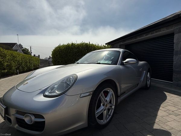 Porsche Cayman Coupe, Petrol, 2008, Silver