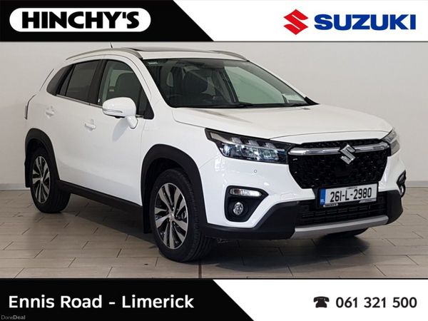 Suzuki S-CROSS Hatchback, Petrol Hybrid, 2026, White