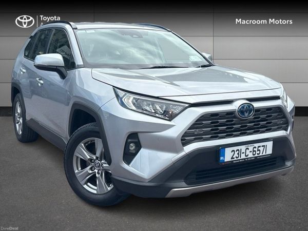 Toyota RAV4 SUV, Petrol Hybrid, 2023, Grey