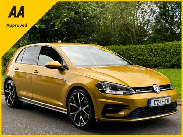 Volkswagen Golf Hatchback, Diesel, 2017, Yellow