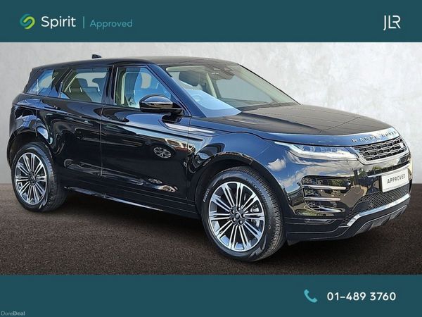 Land Rover Range Rover Evoque SUV, Petrol Hybrid, 2024, Black