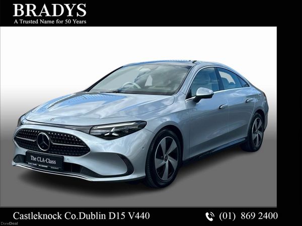 Mercedes-Benz CLA Coupe, Petrol, 2026, Silver