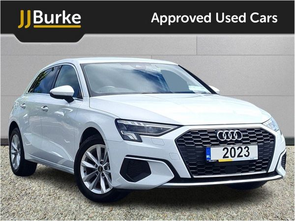 Audi A3 Saloon, Petrol Hybrid, 2023, White