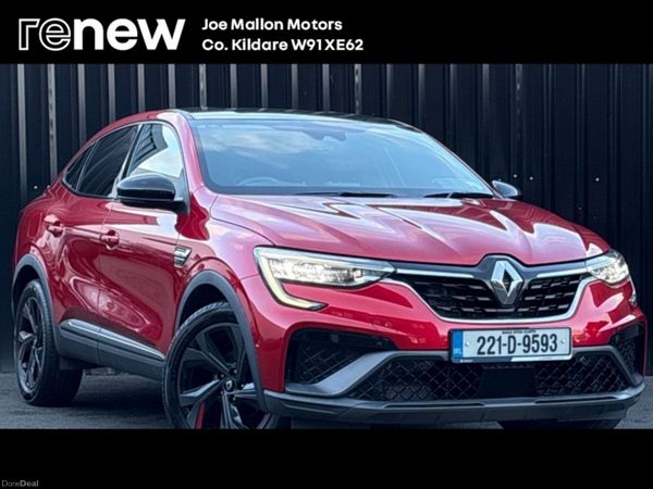Renault Arkana Hatchback, Petrol, 2022, Red