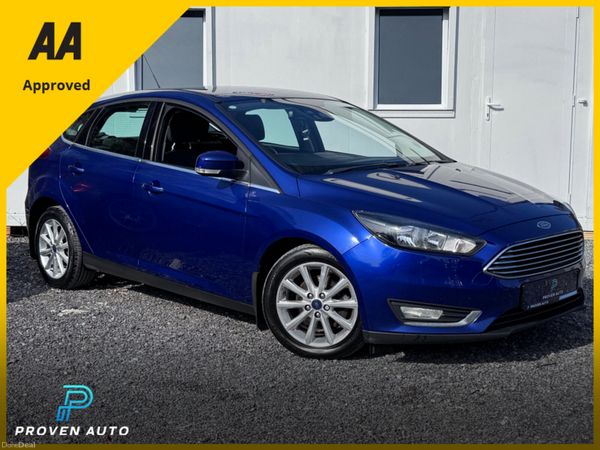 Ford Focus Hatchback, Diesel, 2016, Blue