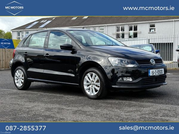Volkswagen Polo Hatchback, Petrol, 2015, Black