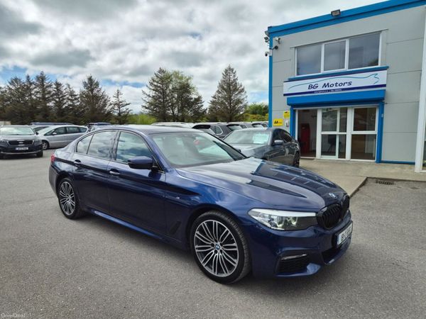 BMW 5-Series Saloon, Diesel, 2018, Blue