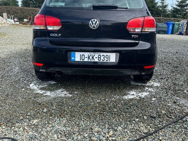Volkswagen Golf Hatchback, Diesel, 2010, Black
