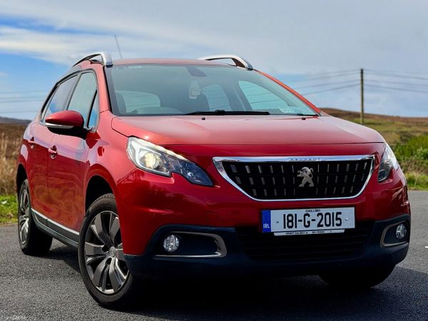 Peugeot 2008 Estate, Diesel, 2018, Red