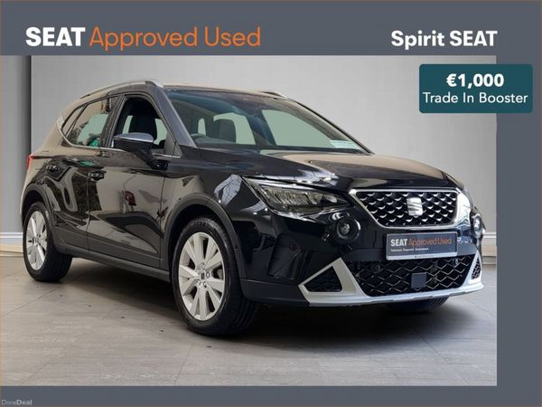 SEAT Arona SUV, Petrol, 2025, Black
