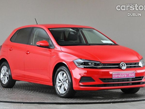 Volkswagen Polo Hatchback, Petrol, 2020, Red