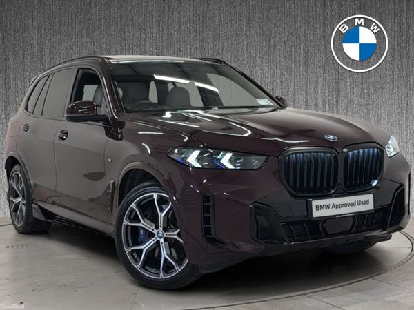 BMW X5 SUV, Petrol Plug-in Hybrid, 2024, Purple