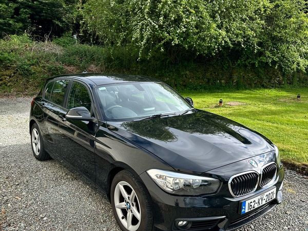 BMW 1-Series Hatchback, Diesel, 2016, Black