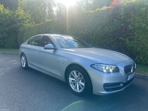 BMW 5-Series Saloon, Diesel, 2016, Silver