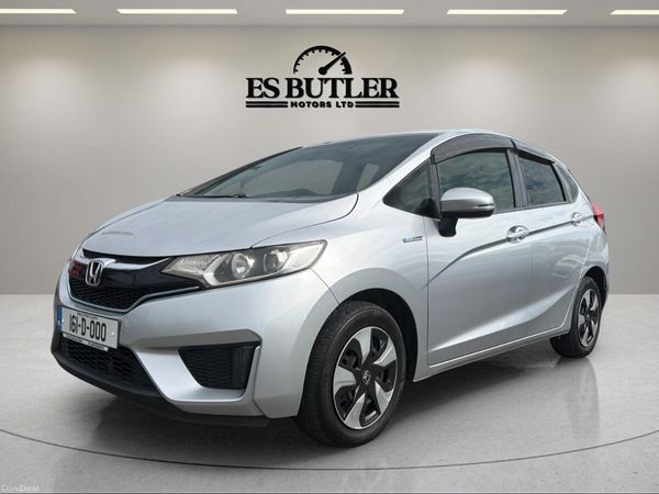 Honda Fit Hatchback, Petrol Hybrid, 2016, Silver