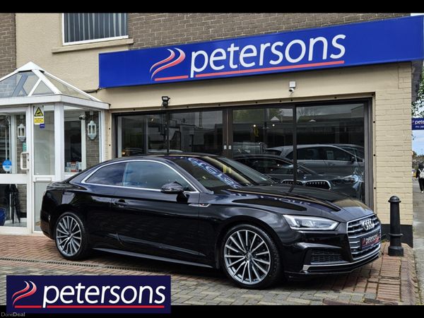 Audi A5 Coupe, Petrol, 2018, Black