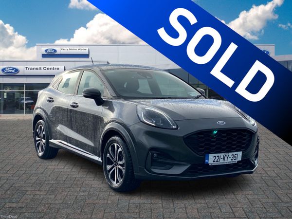 Ford Puma MPV, Petrol Hybrid, 2022, Grey
