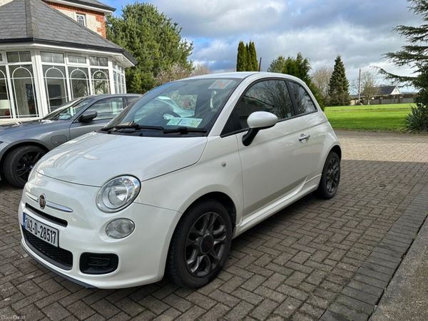 Fiat 500 Hatchback, Petrol, 2014, White