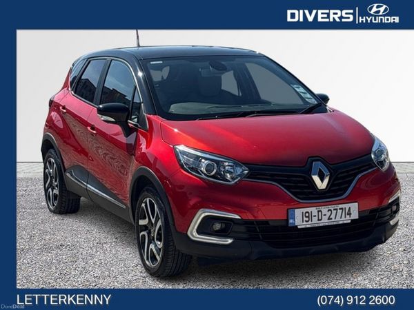 Renault Captur Hatchback, Diesel, 2019, Red