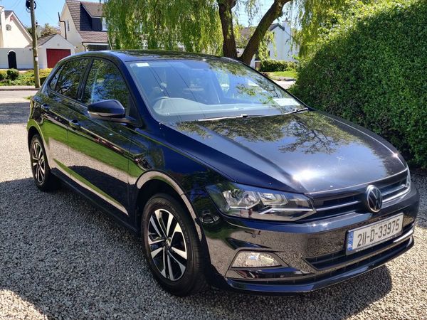 Volkswagen Polo Hatchback, Petrol, 2021, Black