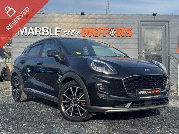 Ford Puma MPV, Petrol Hybrid, 2022, Black