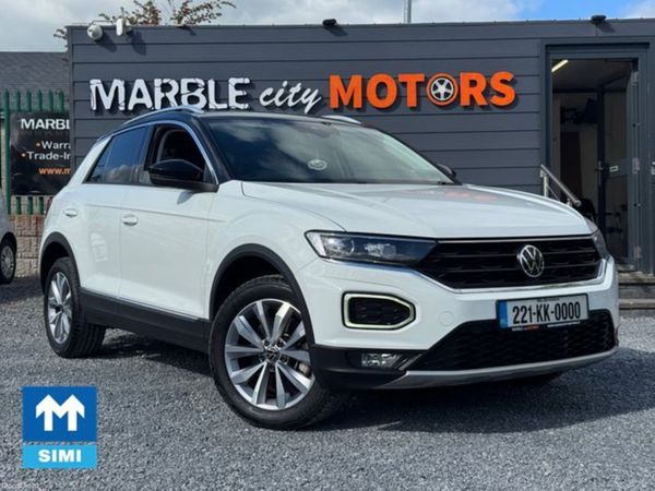 Volkswagen T-Roc SUV, Diesel, 2022, White