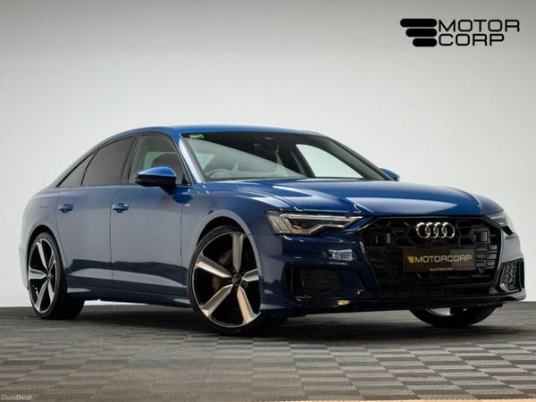Audi A6 Saloon, Petrol Plug-in Hybrid, 2025, Blue