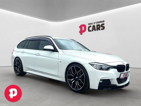 BMW 3-Series Estate, Diesel, 2017, White