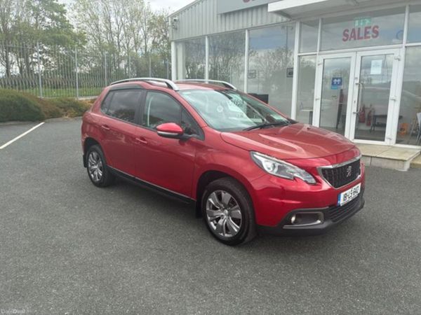 Peugeot 2008 SUV, Diesel, 2018, Red