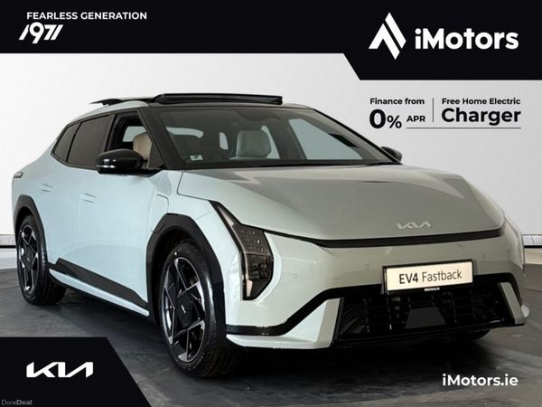 Kia EV4 Saloon, Electric, 2026, Grey