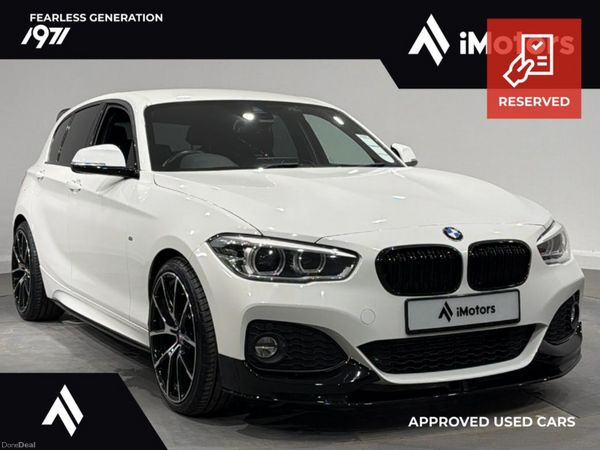 BMW 1-Series Hatchback, Diesel, 2017, White
