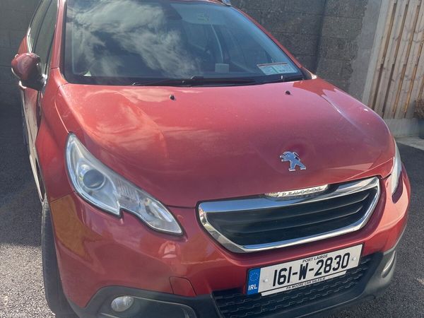 Peugeot 2008 SUV, Diesel, 2016, Red