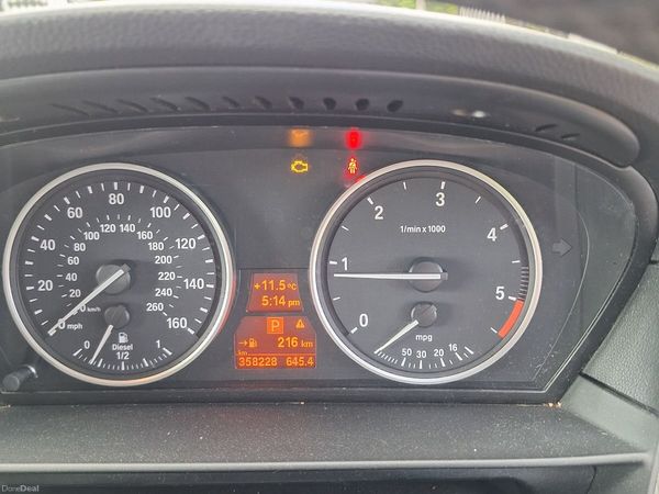 BMW 5-Series Saloon, Diesel, 2008, Silver